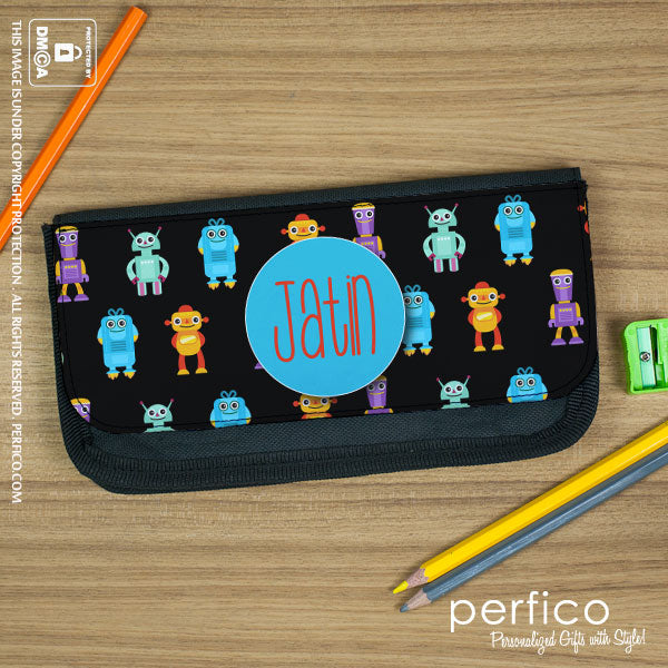 Personalized Pencil Case for Kids 