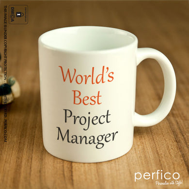 Worlds Best Project Manager © Personalized Coffee Mug