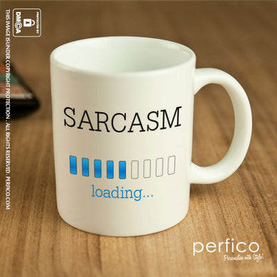 Sarcasm Loading... © Personalized Coffee Mug