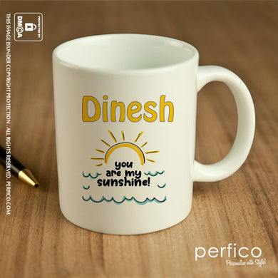 My Sunshine © Personalized Mug for Husband