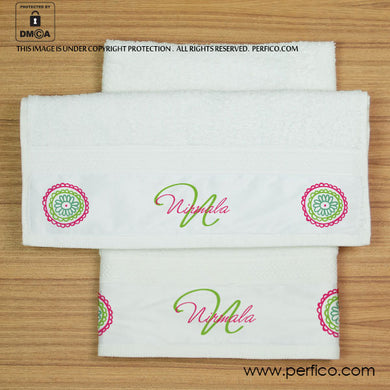 Chic © Personalized Hand Towel for Her