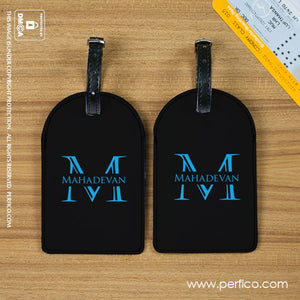 Buy Monogram Passport Cover and Luggage Tagleather Luggage Tags Online in  India 