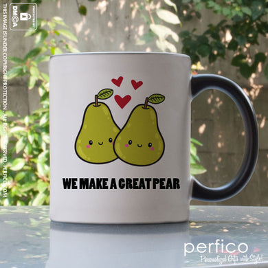 Great Pear © Personalized Magic Mug for Girlfriend