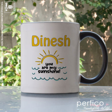 My Sunshine © Personalized Magic Mug for Husband