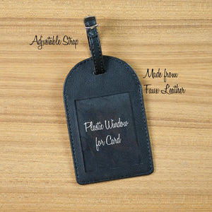 Custom Plastic Luggage Tags, Design & Preview Online